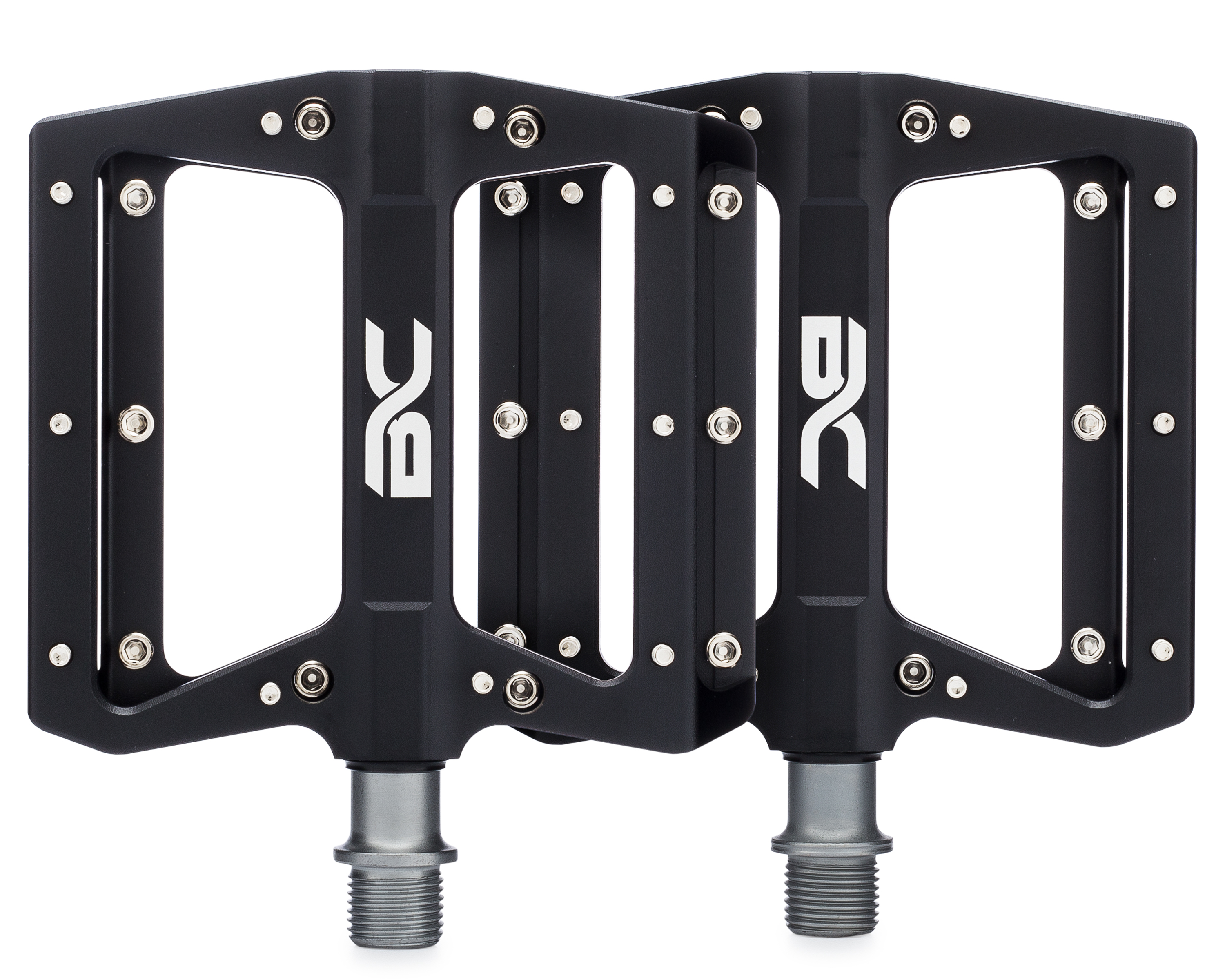 New ROCKBROS MTB Bike Bearing Wide Flat Platform Pedals Non-slip Nylon Pedals